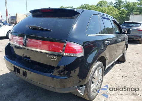 2009 Lincoln Mkx z USA, uszkodzony, nr VIN 2LMDU88C29BJ13026